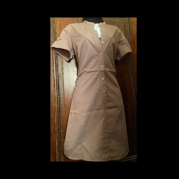 PA Mao collar long Shirt dress - Picture 2 of 11
